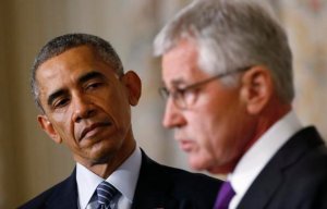 US defence secretary Chuck Hagel resigns