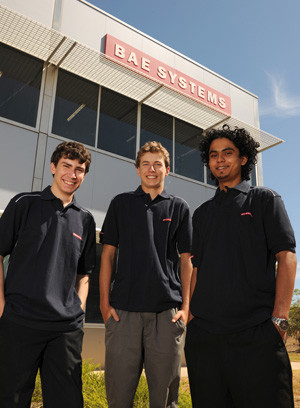 BAE supports Adelaide students
