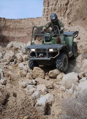 Protecting troops with flatproof tyres