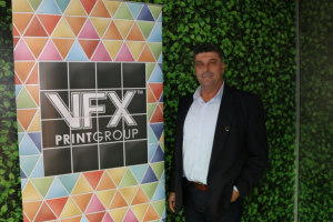 Outdoor board weathers Vivid Sydney