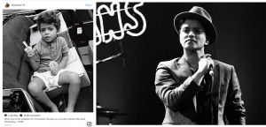 Bruno Mars is being sued by a photographer after he shared a childhood photo