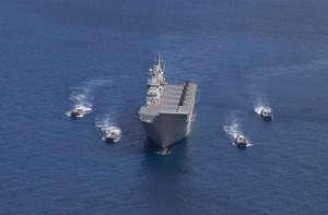 HMAS Canberra takes first steps towards IOC