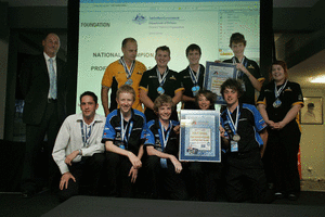Tassie students win F1 in Schools finals