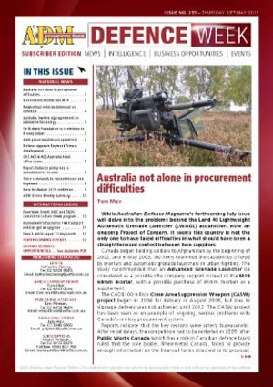 Defence Week Premium 255 PDF versions
