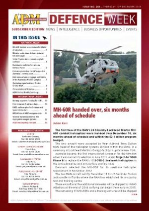 Defence Week Premium 283 PDF versions