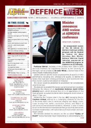 Defence Week Premium 289 PDF versions