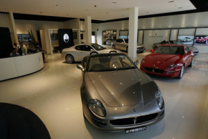 Bosco storage in Sydney Ferrari facility