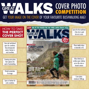 <i>Great Walks</i> mag announces cover photo contest