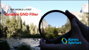 The world's first variable graduated ND filter has been announced