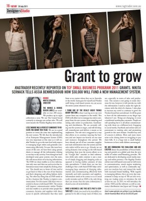 Grant to grow