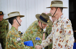 New commander for Australian troops in Middle East 