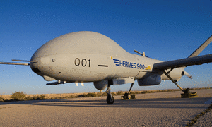 Hermes 900 equipped with Multiple Advanced Payloads