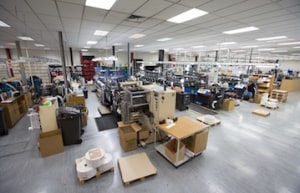 Labels business Hexagon up for sale