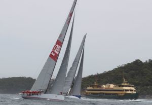 Wild Oats XI new A2 spinnaker build at North Sails Sydney