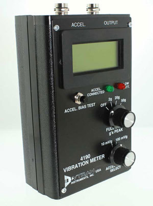 Portable vibration meter from Dytran