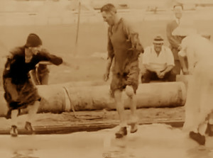 Lumberjacks Log Rolling