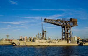 Garden Island crane to go