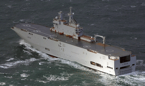 France to lay down first Mistral for Russia next month