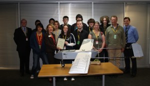 Canberra college students show off UAV to RPDE