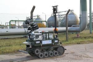 Robot detects gas leaks 