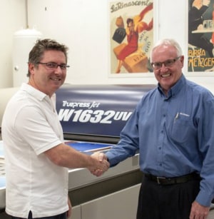 Resolution cranks up Australia's first Truepress Jet 1632UV