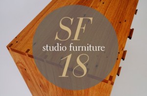 Studio Furniture 2018: Major Sponsor Announced