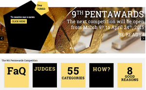 Who's judging your Pentawards entry?