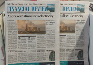 NINE BACKFLIPS ON AXING TASSIE PAPERS