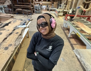 Five TAFE NSW students graduate to new careers in wood design