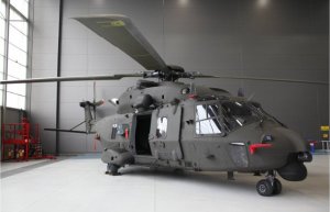 Delivery of 1st NH90 TTH for Italian Army