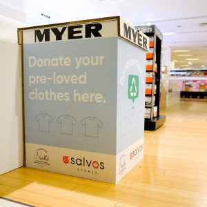 Myer rolls out donation stations in store 