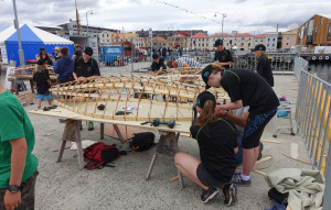 Quick &lsquo;n&rsquo; Dirty Boat Building Challenge at Australian Wooden Boat Festival