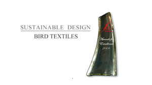FGI Awards for Excellence - SUSTAINABLE DESIGN WINNER: Bird Textiles