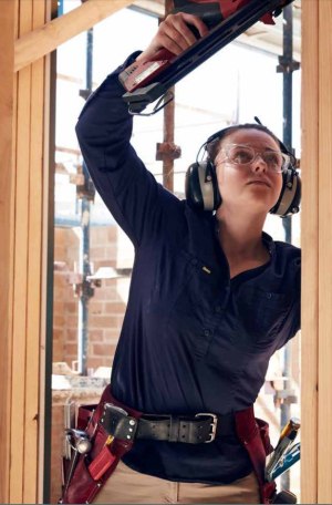 Bisley asked female tradies this question