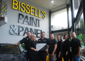 Bissell's Paint & Panel now I-CAR Gold