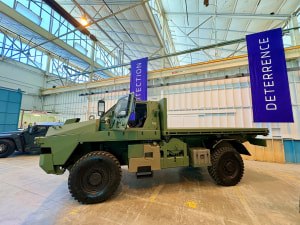 Thales launches left-hand drive Bushmaster