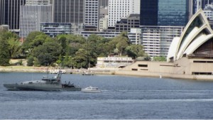 Defence assessing patrol boat fire damage