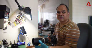 Video: The guy who fixes photography gear nobody else can