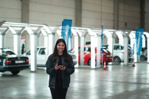 Car Solutions plants Australian flag