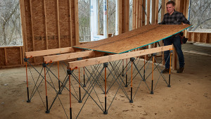 Centipedes stand in support of woodwork: Bora's system relaunched