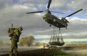 Army takes delivery of two Chinook helicopters