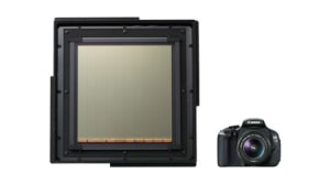 Canon showcases CMOS sensor that's 40x as big as a 35mm full frame sensor