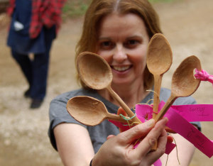 Spoonies weekend is a festival for woodcarvers