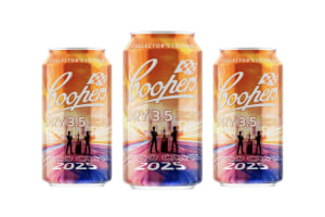 First Helio-printed can hits the track