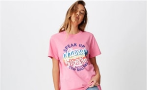 Why this pink tee is key for Cotton On