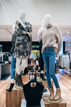 Inside Country Road's landmark store