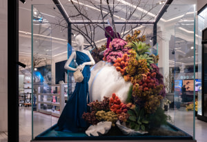 David Jones unveils 300,000 flowers for spring