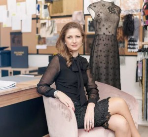 Couture designer Delphine Genin puts trade relations on the agenda