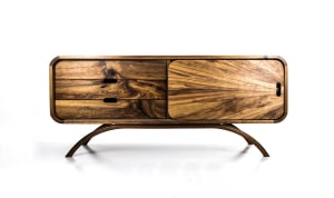 Ethan Edwards makes a modern multi-functional cabinet