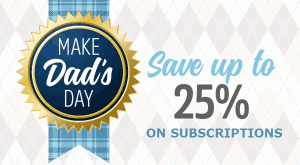 Get what you want for Father's Day...